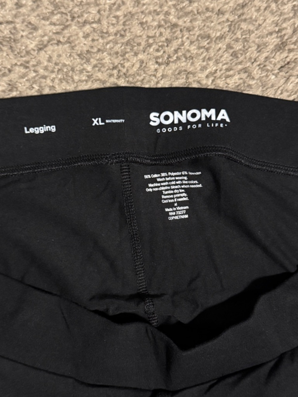 Lot of 3 Sonoma Under The Belly Leggings - Picture 7 of 7
